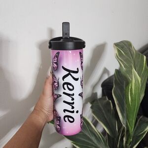 Butterflies Personalized Water Bottle